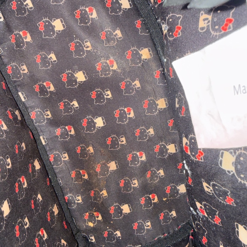 Hello Kitty Black Mini Backpack - image 4